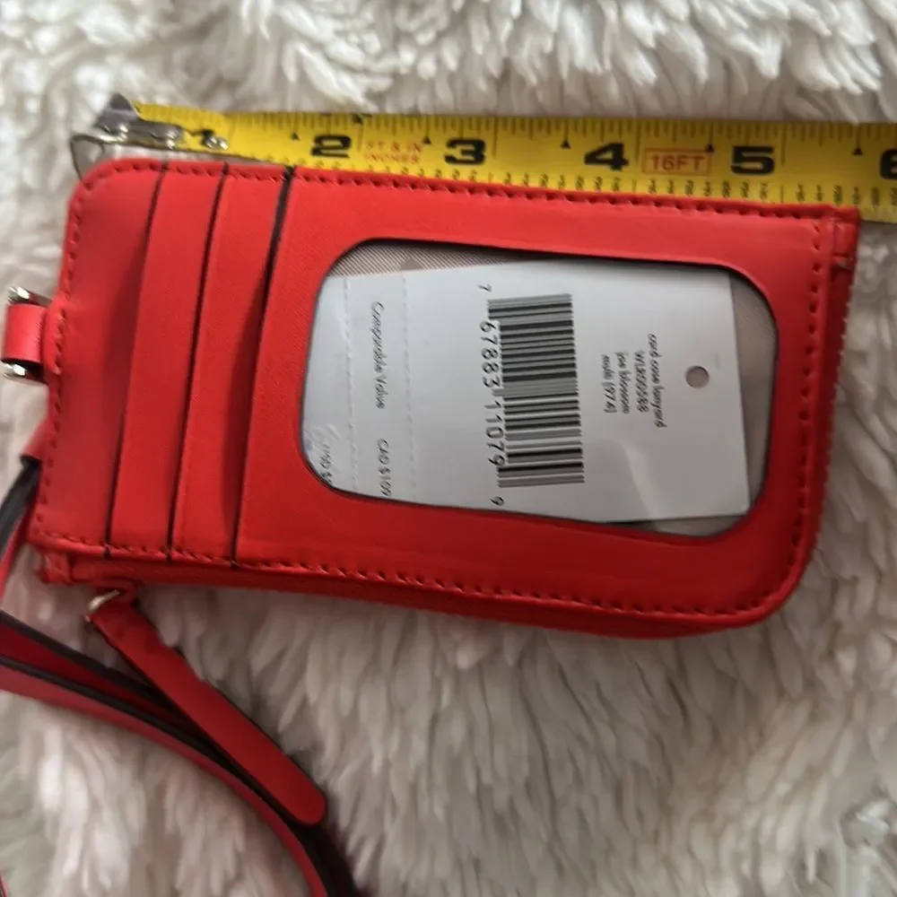 Kate Spade ♠️ Card Case Lanyard